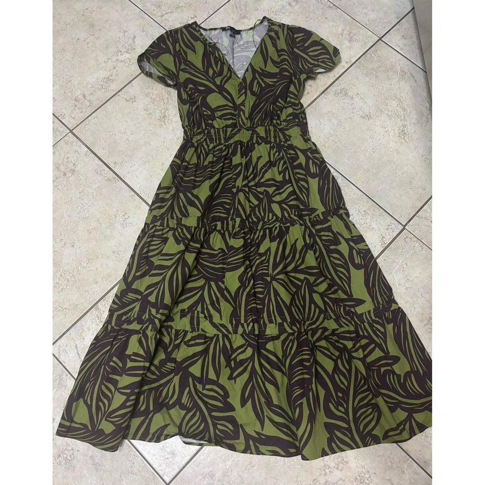 Be by Chetta B tropical print maxi dress size XL